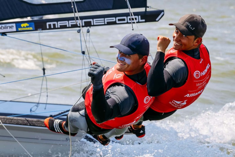 World Cup Series: Netherlands and France top prizes at Allianz Regatta