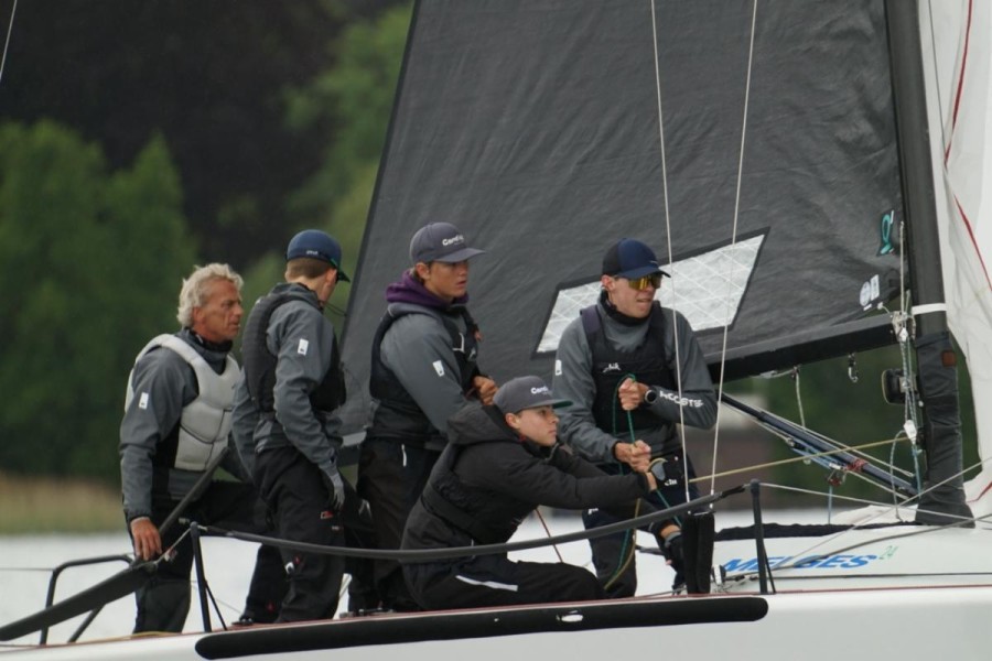 Angry Dragon (AUT752) of Norbert Voith - Melges 24 European Sailing Series 2024 - Attersee, Austria © Francesca Rossetto