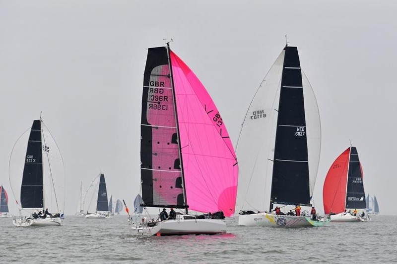 Black Betty, a 2022-built Dehler 30OD skippered by Ian Griffiths is the lowest rated boat in IRC Two  © James Tomlinson