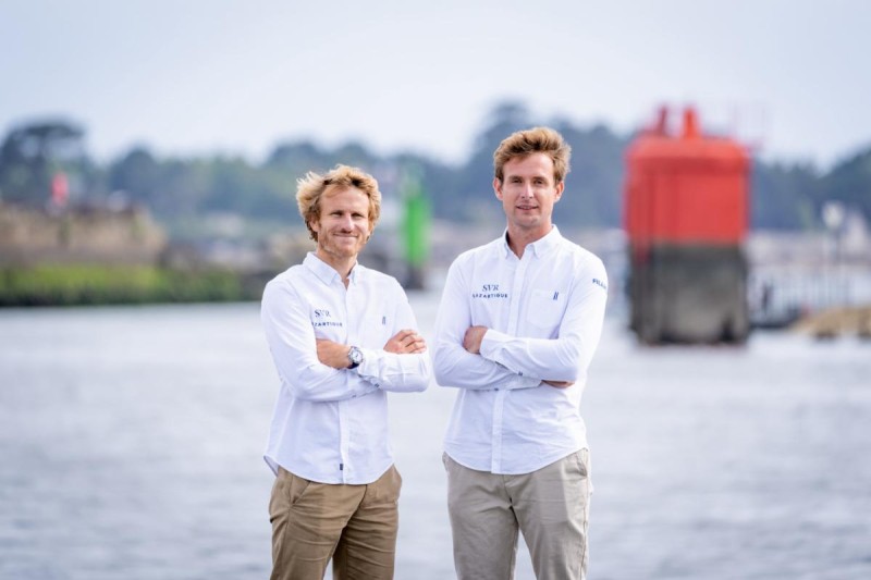 François Gabart will be joined by co-skipper Tom Laperche on SVR-Lazartigue. Laperche will skipper their Ultim in January's solo non-stop round the world race © Guillaume Gatefait