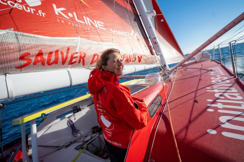 The Rolex Fastnet Race provided a pivotal moment for Sam Davies in her offshore racing career © Yann Riou - polaRYSE / Oscar
