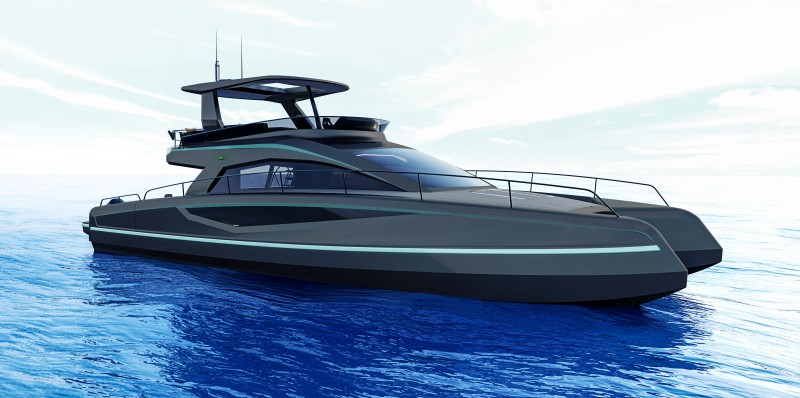 Infiniti Yachts launch innovative 60ft foil-assisted 60ft Powercat