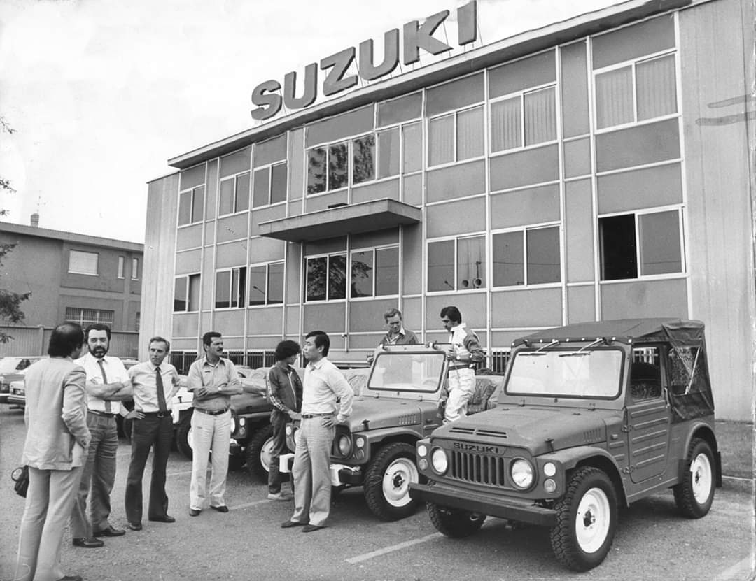 La prima sede Suzuki, nel 1976