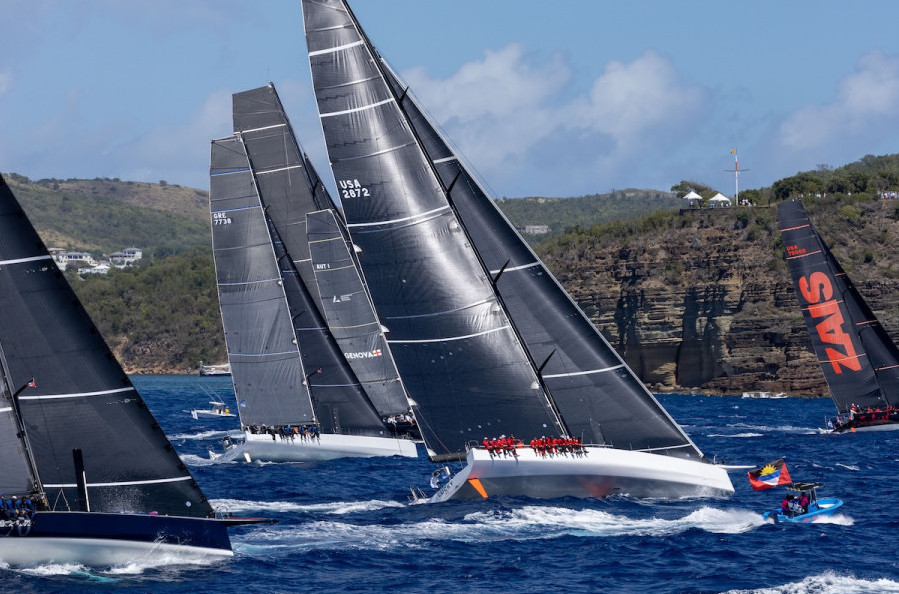 2025 RORC Caribbean 600 Start © Tim Wright/RORC