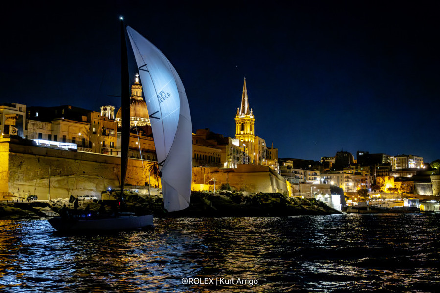 Class podiums take shape at the Rolex Middle Sea Race