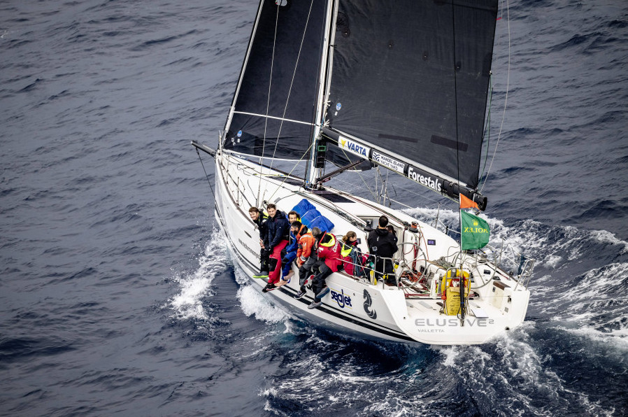 Class podiums take shape at the Rolex Middle Sea Race