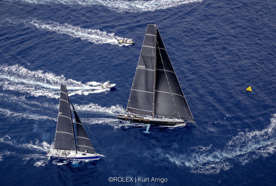  Partita la 46^ Rolex Middle Sea Race, Black Jack e Allegra al comando
