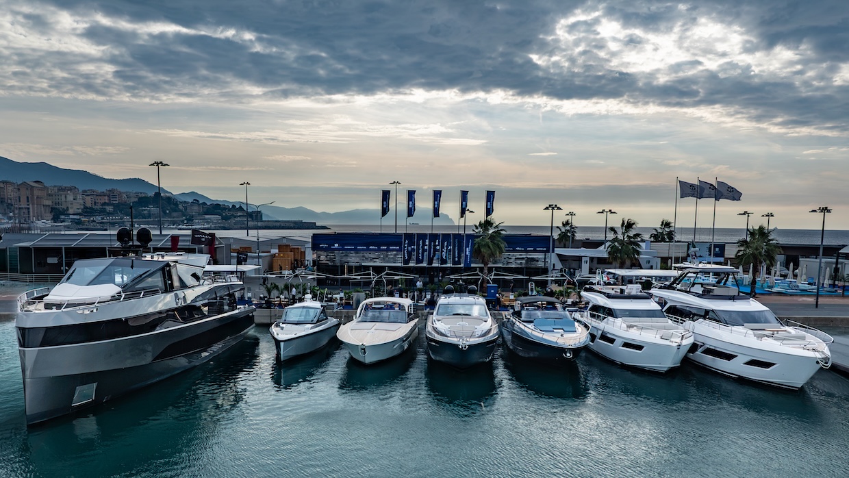 Lo stand del Gruppo Ferretti al 66° Salone Nautico Internazionale di Genova