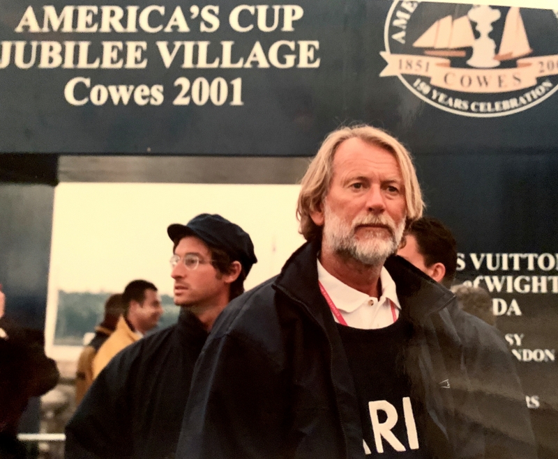 Mauro Pelaschier a Cowes nel 2001