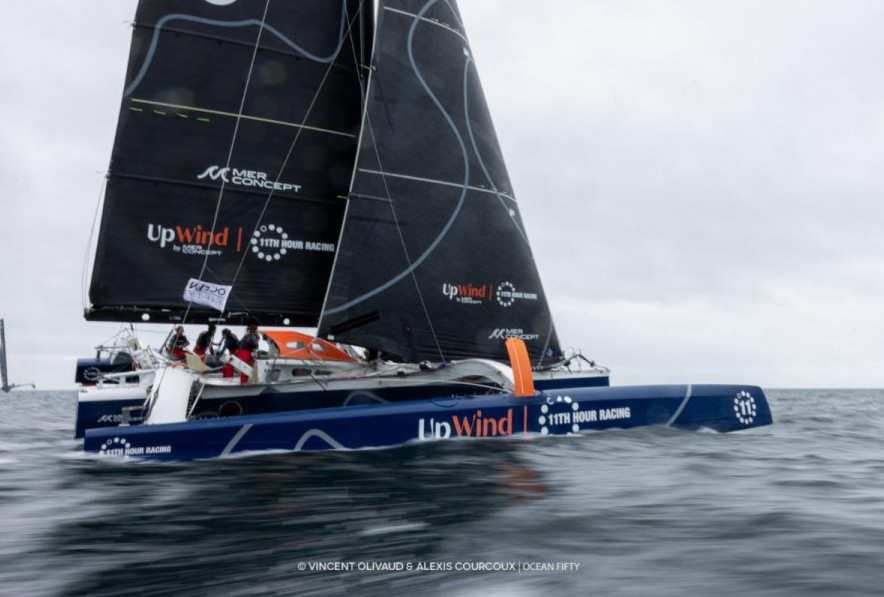 Upwind by MerConcept continues to be backed by 11th Hour Racing to develop women's sailing © Alexis Courcoux