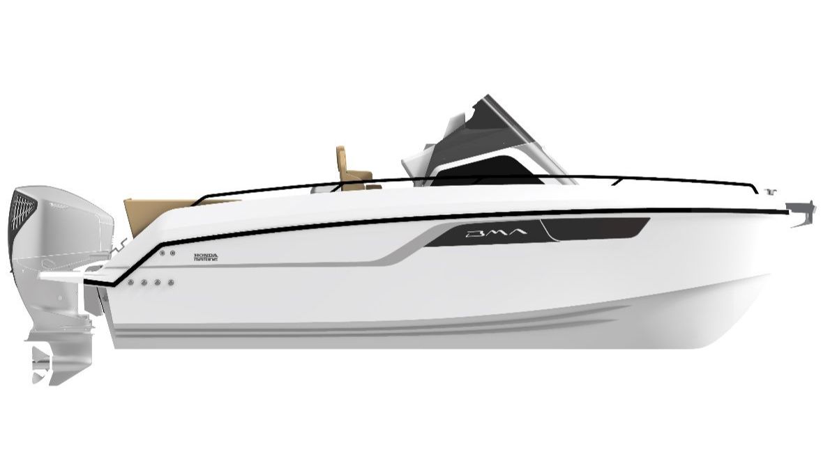 Honda Marine 4XC FRP - H255 Cabin Sundeck