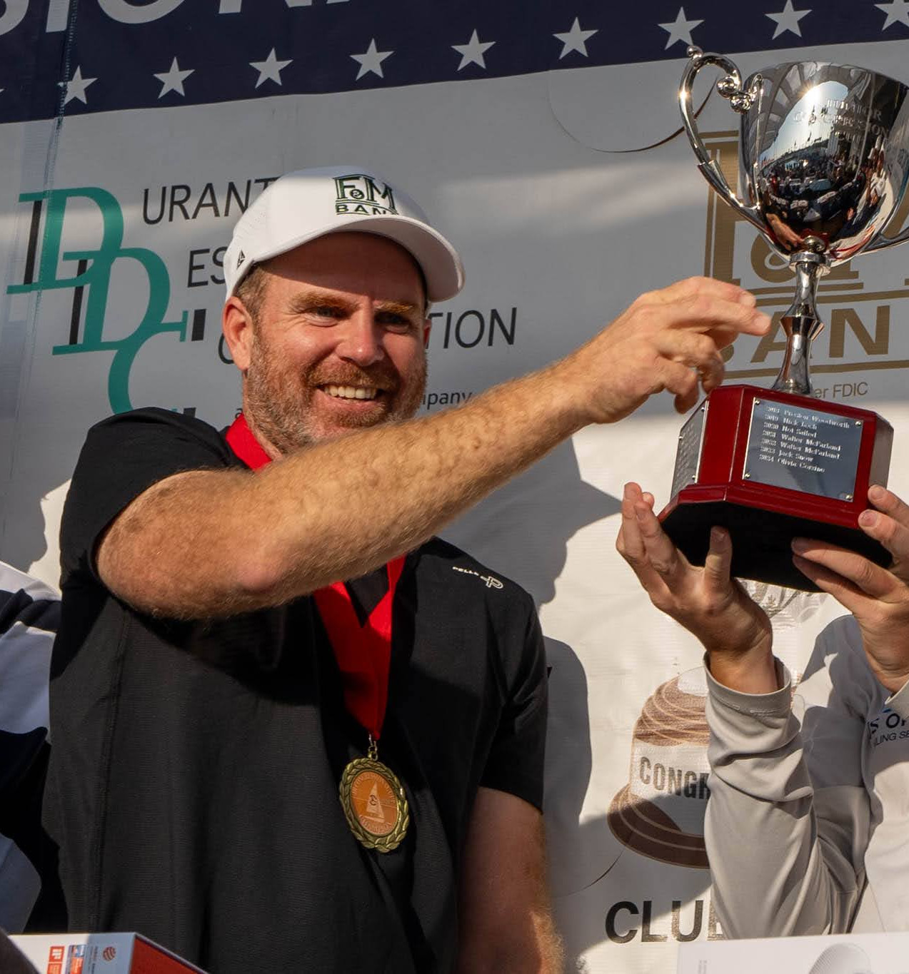 Junior Congressional Cup winning team of Otto Wehner and Pete Nicolas / Berntsson Sailing Team. Photo: Ian Roman/WMRT