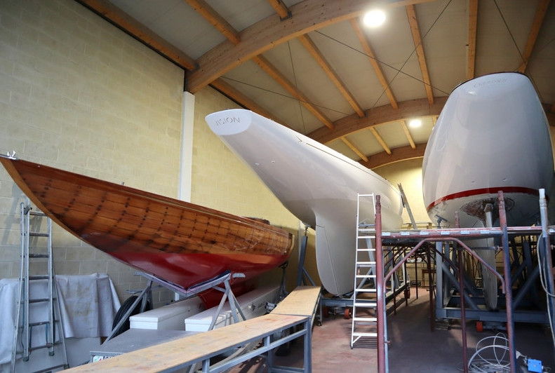 Il restauro del Baglietto EA, cutter Marconi del 1952