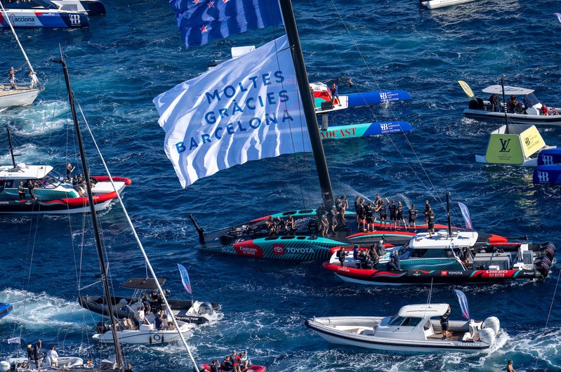 ETNZ make history to win the louis vuitton 37th America’s Cup