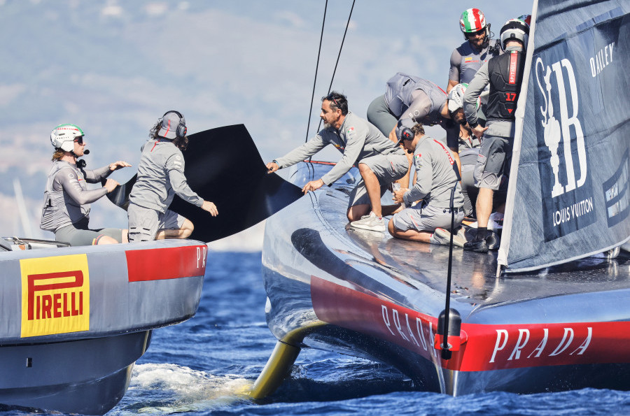 Finale LV Cup, day 05: Prova di forza di Luna Rossa che si riporta in parità