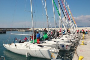 La flotta della Women's Sailing Cup Italia 2016