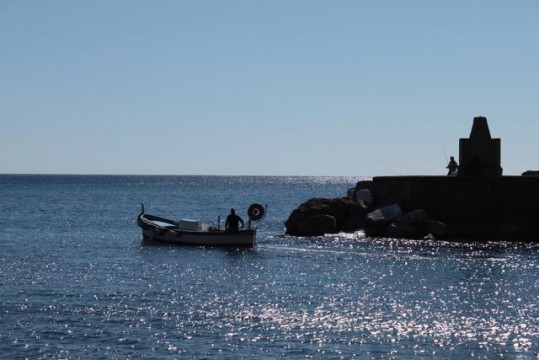 Cinque Terre Vintage Boat 2016