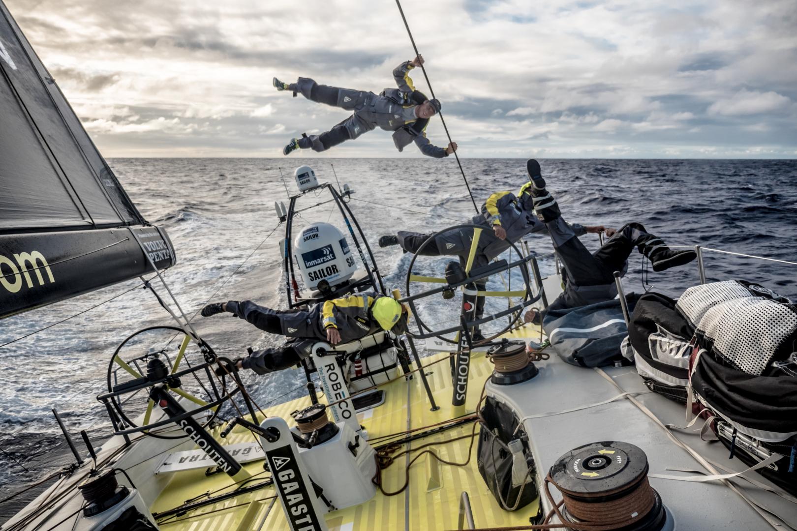 Team Brunel, Volvo Ocean Race 2015, Photo Stefan Coppers