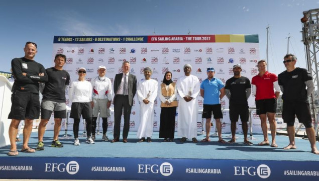 Big breeze baptism of fire as EFG Sailing Arabia