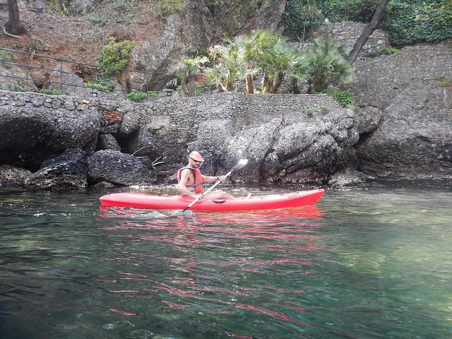 Outdoor Portofino, Kayak nell'AMP Portofino