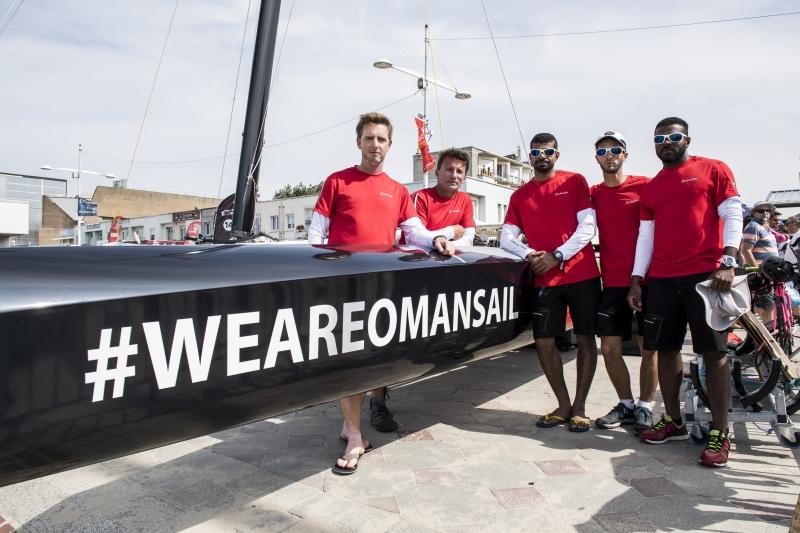The Oman Sail Diam 24 team
