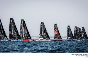 La flotta dei GC32 Racing Tour nella seconda giornata della 36 Copa del Rey MAPFRE