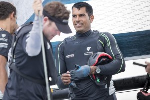The Oman Air team are heading into the second half of the Extreme Sailing Series