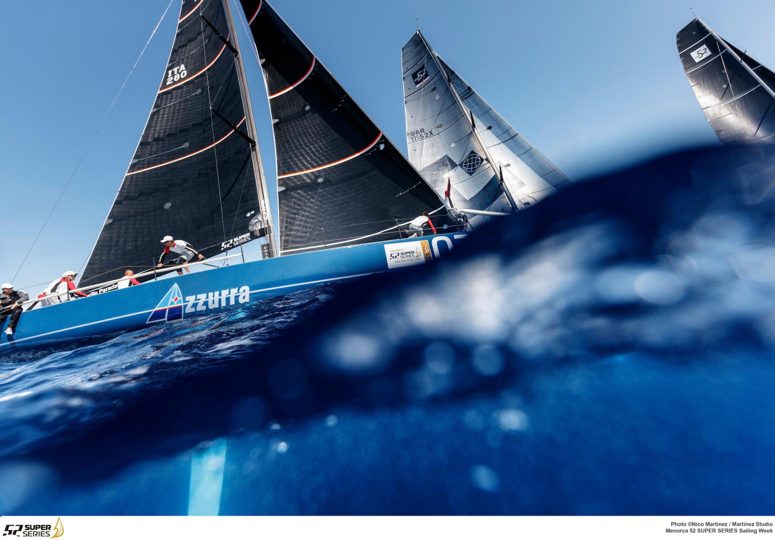 Azzurra at the Menorca 52 Super Series Sailing Week - Day 3