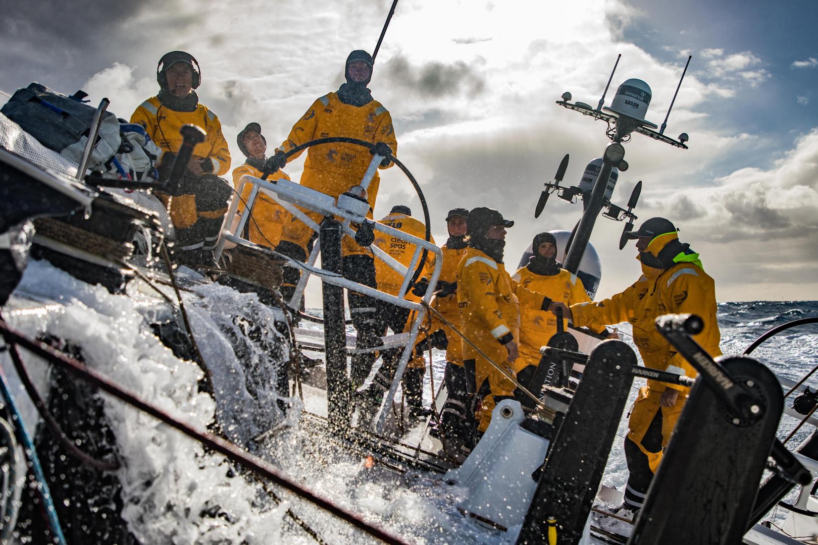 Volvo Ocean Race Leg 3, da Città del Capo a Melbourne, a bordo di Turn the Tide on Plastic