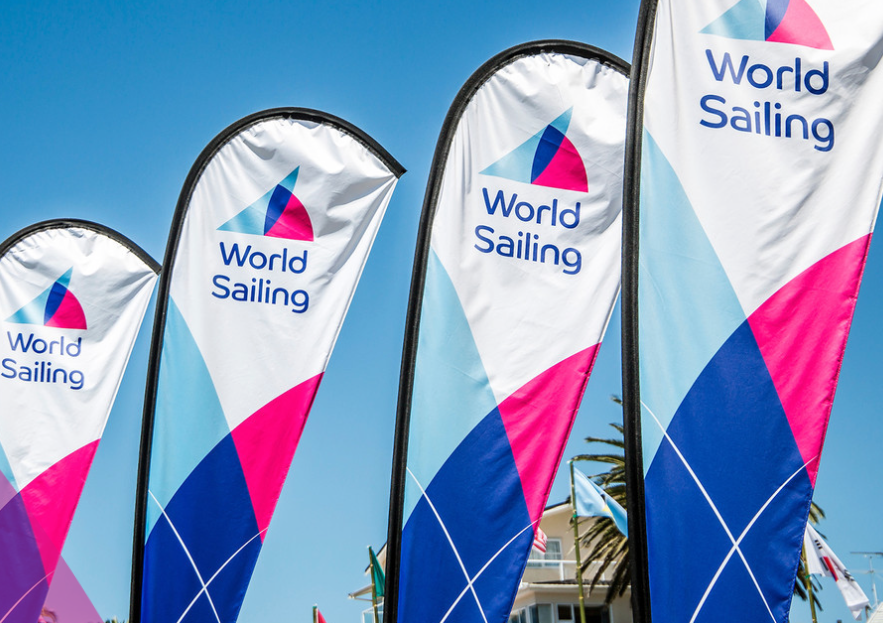 World Sailing flags 
ph. Pedro Martinez