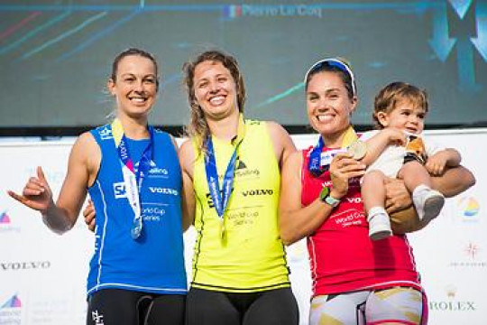 Flavia Tartaglini vince la medaglia d'argento alla World Cup Series 2018 di Miami nella classe RS:X femminile
