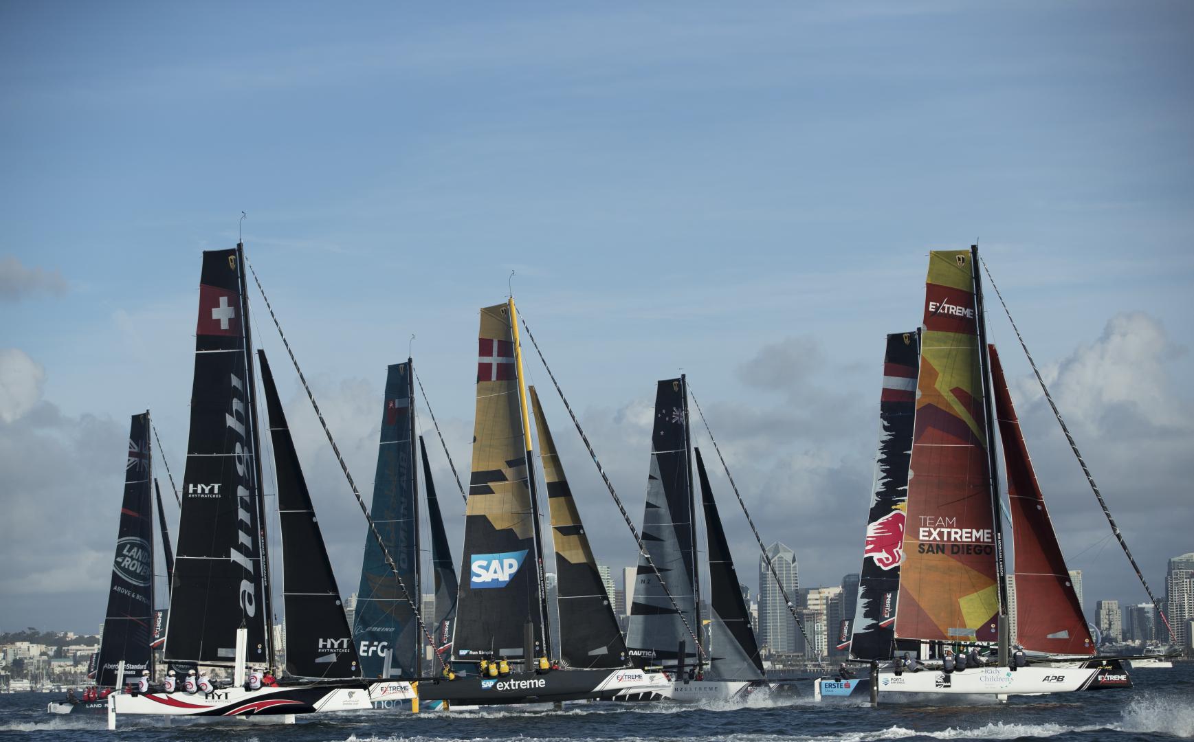 Teams announced for 2018 Extreme Sailing Series™ in what promises to be the toughest year yet