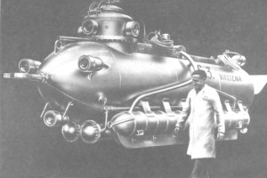 Il 12 marzo del 1948 l’eroica impresa del C3, batiscafo costruito e pilotato da Pietro Vassena