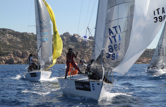 J24 al Campionato Italiano 2017 a La Maddalena