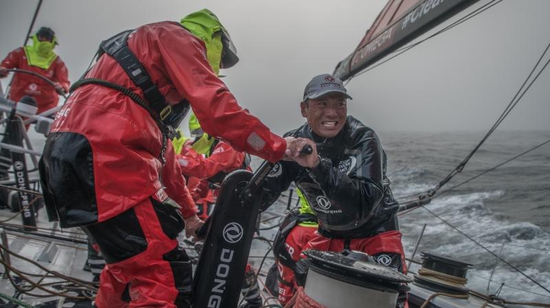 Leg 9, from Newport to Cardiff, day 01 on board Dongfeng. 20 May, 2018