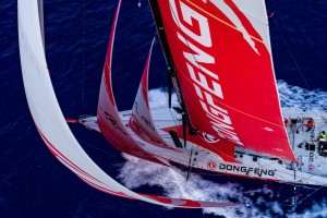 On board Dongfeng. 05 May, 2018. Jeremie Lecaudey/Volvo Ocean Race