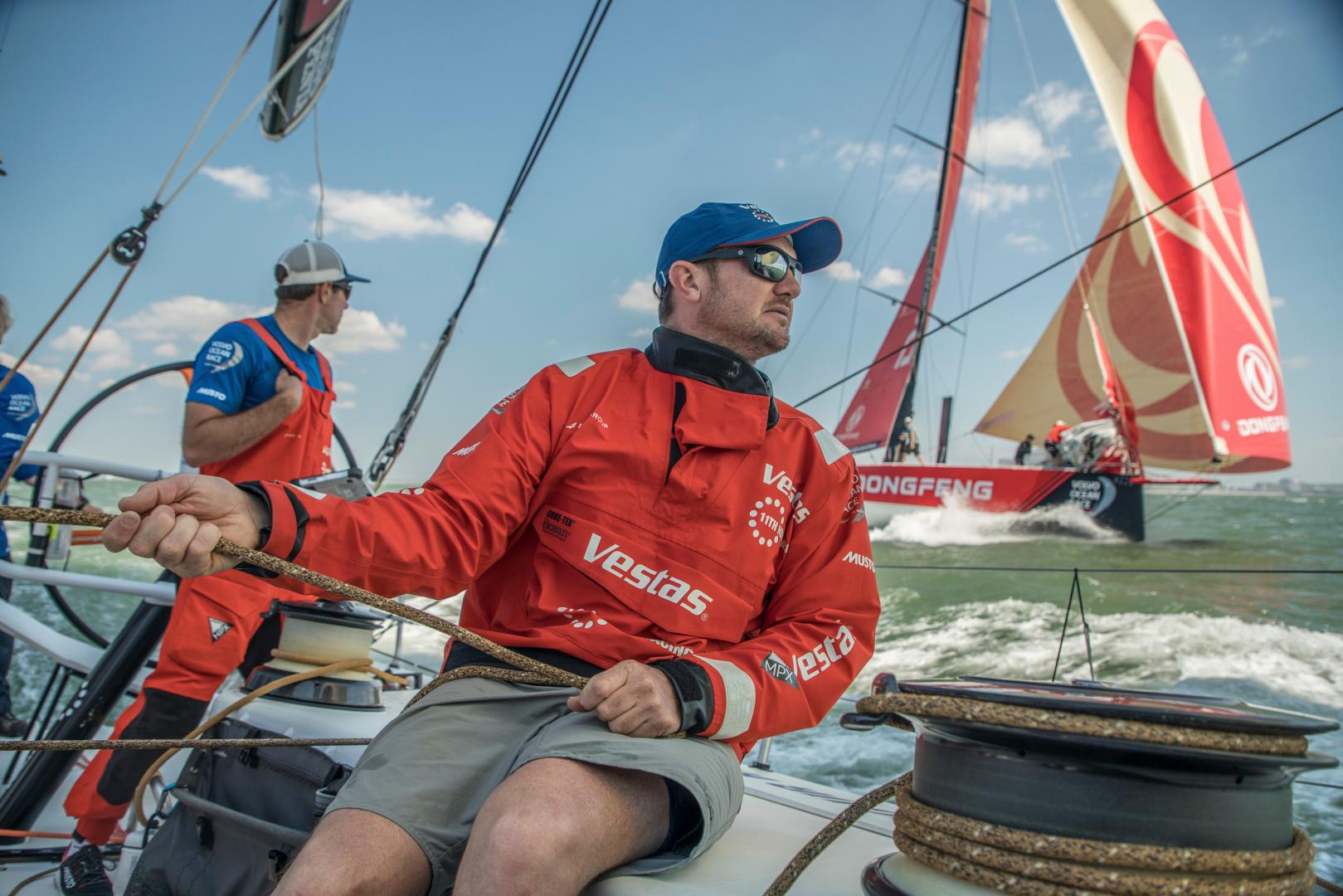 After nine months the Volvo Ocean Race fleet is preparing to take the final start of the event at the Brunel In-Port Race on Saturday afternoon 