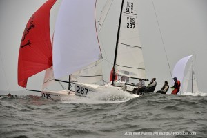 DAY ONE – 2018 West Marine J/70 World Championships  Organised by the Eastern Yacht Club