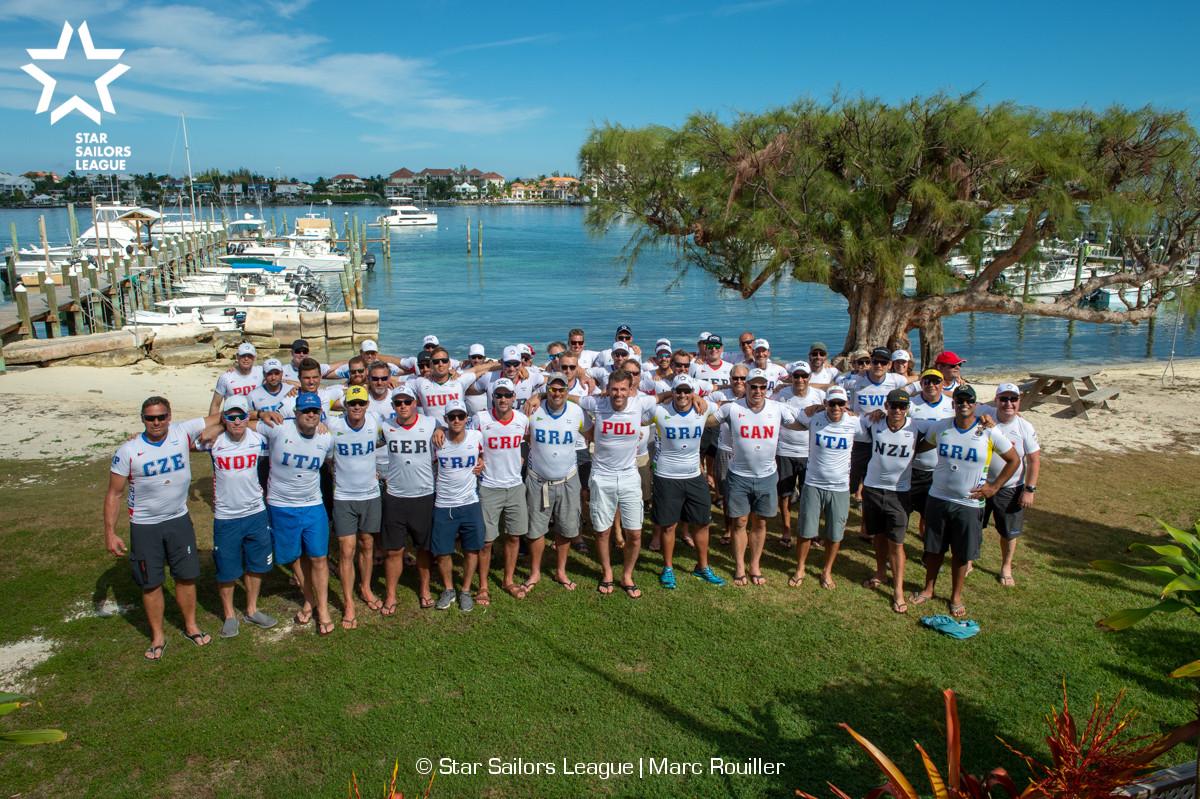 No wind Nassau for day one of Star Sailor Sailors League Finals