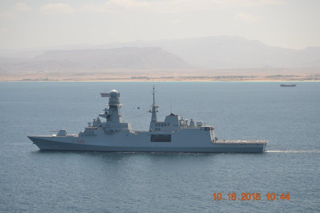 Marina Militare: Termina l'impegno di Nave Martinengo per l'operazione Atalanta