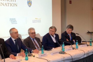 The press conference for the presentation of the Venice Boat Show
