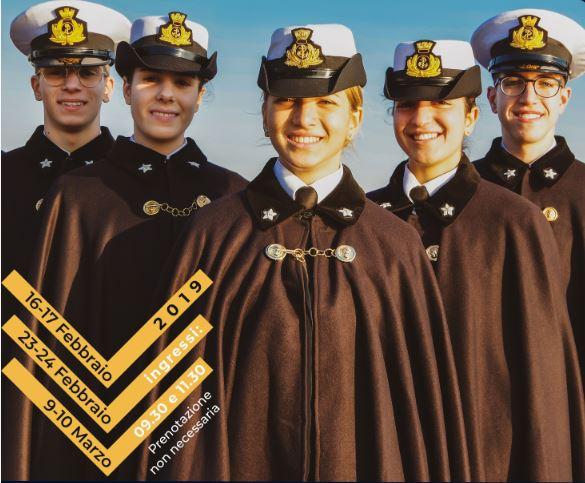 Il 9 e 10 marzo si svolgeranno gli Open Day alla Scuola Navale Militare Francesco Morosini
