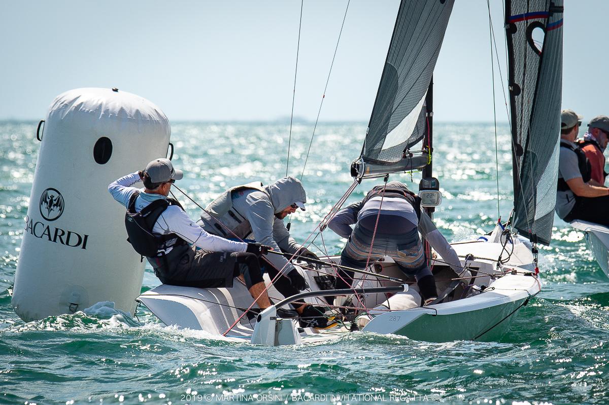 Miami and Biscayne Bay showcased the best day of racing and said good-bye to the 500 sailors who competed at the Bacardi Invitational Regatta