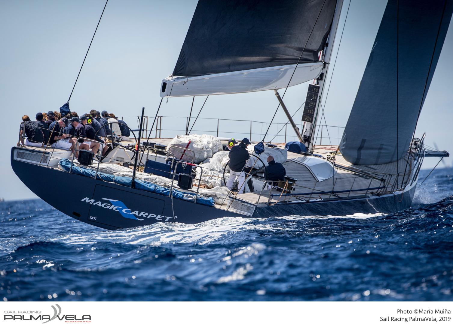 Sled Lead TP52s, Magic Carpet 3 Win IRC Duel at 16th Sail Racing PalmaVela