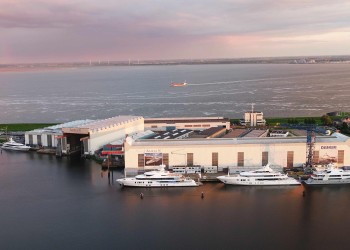 Amels and Damen: rush hour at the superyacht hub of Holland