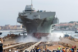 Fincantieri: the multipurpose amphibious unit “Trieste” launched in castellammare di Stabia