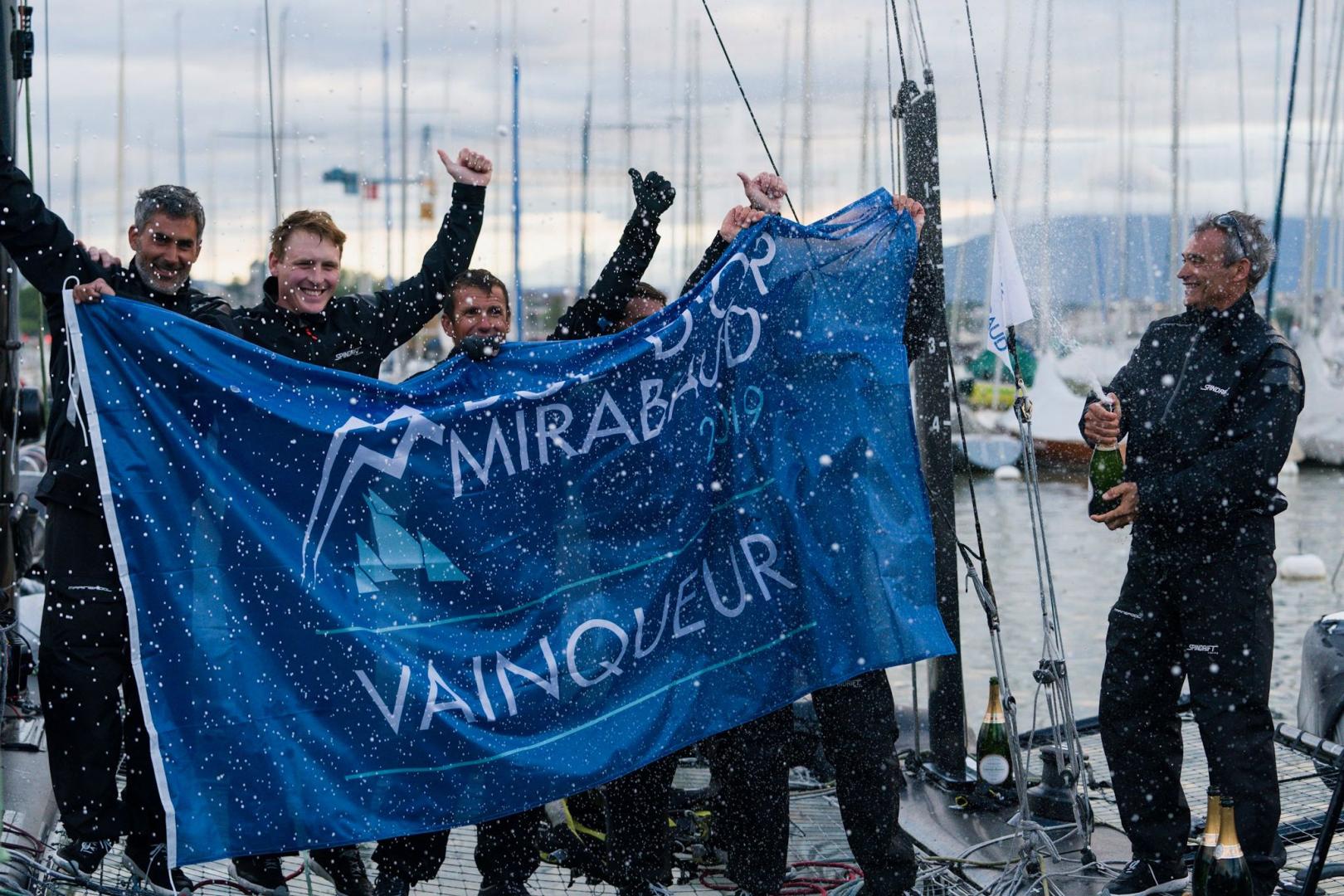 Yann Guichard and the Ladycat Team win the 2019 Mirabaud Bol d'Or 2019