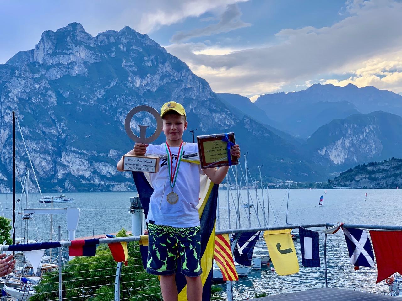 Trofeo Optimist d’Argento: Erik Scheidt vince tra i più piccoli cadetti