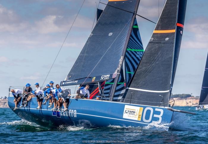 Azzurra wins the second race at the Puerto Sherry 52 Super Series
