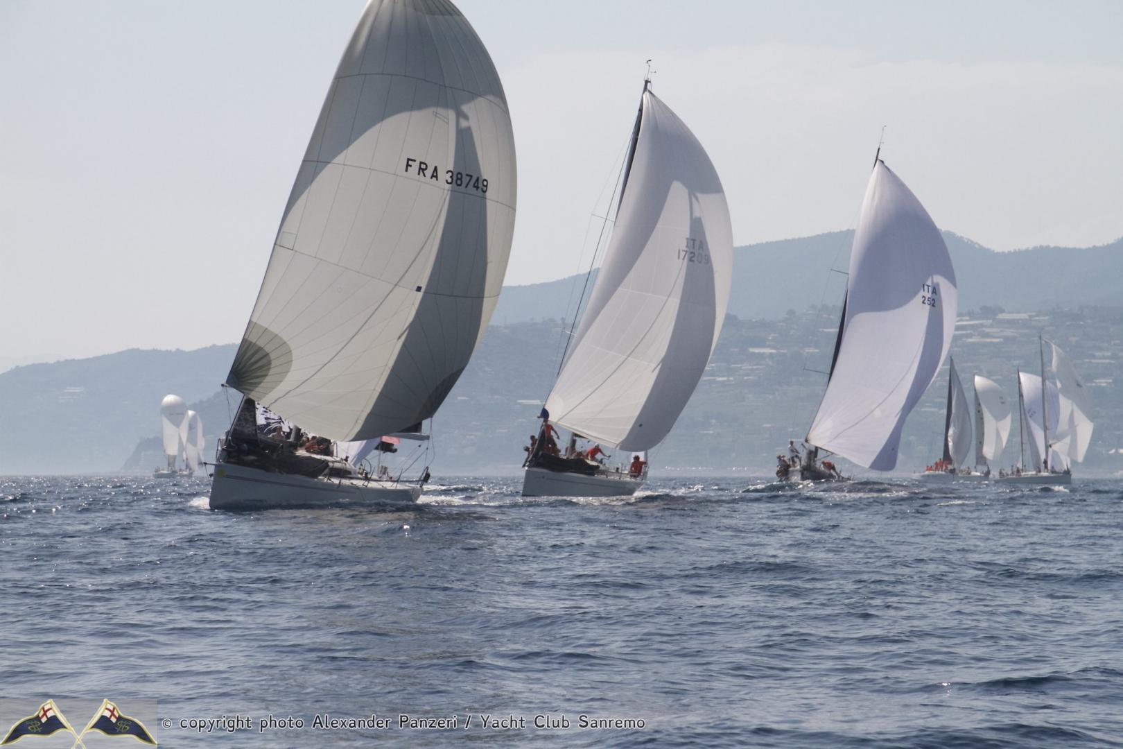Race sailed at the IRC Europeans in Sanremo